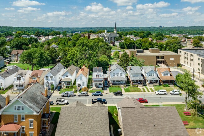 Homes near St. Bernard Elementary.