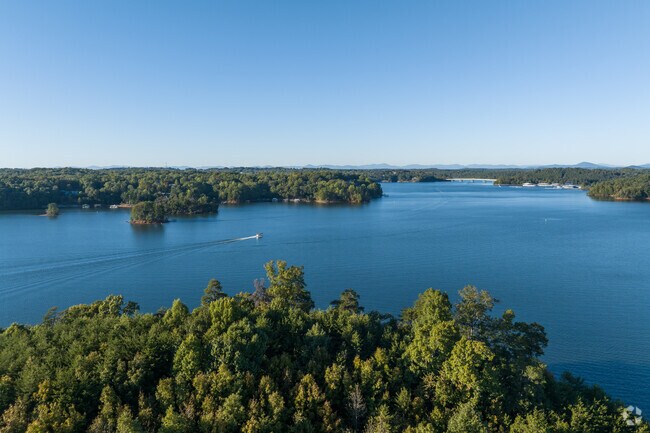 Browns Bridge is conveniently located near Lake Lanier where residents can swim, boat, and fish.