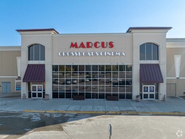 Catch the latest films at Crossroads Marcus Theatre, just 2 miles from Liberty Park's center.