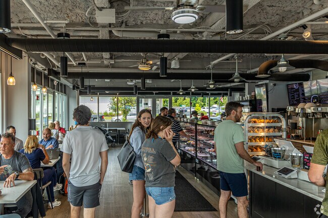 Enjoy some breakfast with friends and family at Muffin House Cafe, a town hotspot in Westwood.