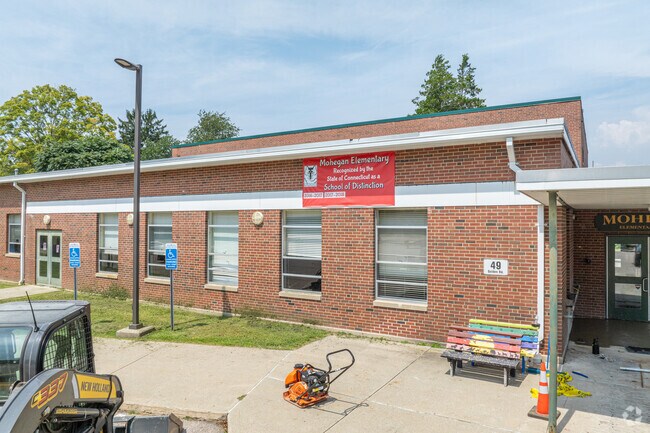 Mohegan Elementary School serves students from pre-k through fifth grade, in Montville, CT.