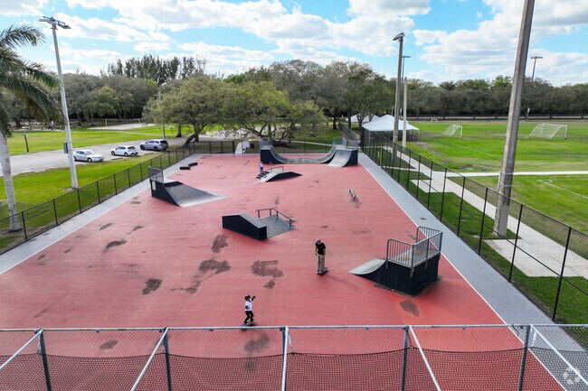 Bamford Sport Complex is featuring a full size skate park.