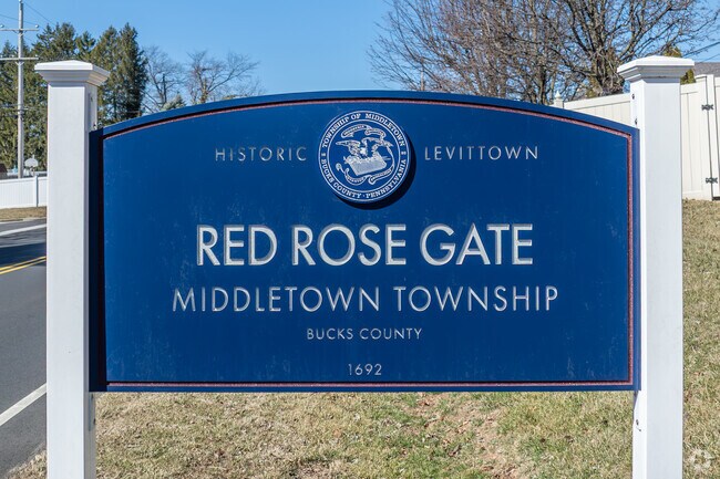 Red Rose Gate is one of many planned communities in Levittown Pa.