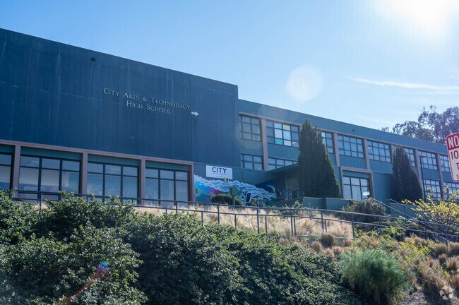 City Arts And Tech High School focuses on the higher education of its students.