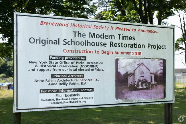 The Modern Times School in Brentwood, NY is currently under renovation.