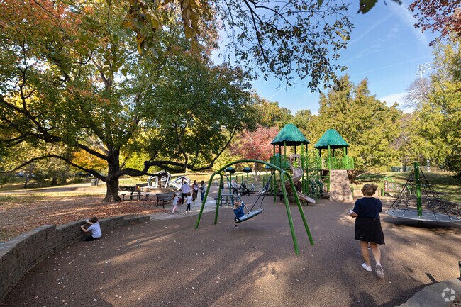 An imaginative playground is loved by kids at Blackburn Park.