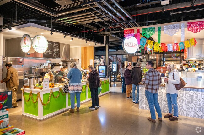 Westfield residents can dine at Pikoso Burrito Co. and O-Cha Thai, at Union Street Market.