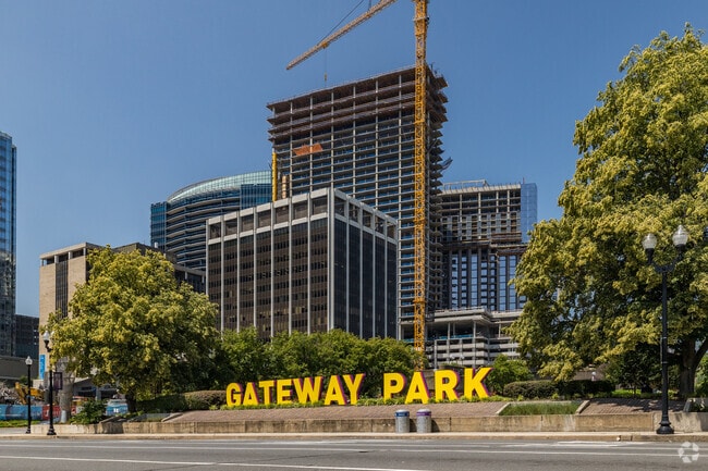 Gateway Park is the biggest park in Rosslyn.
