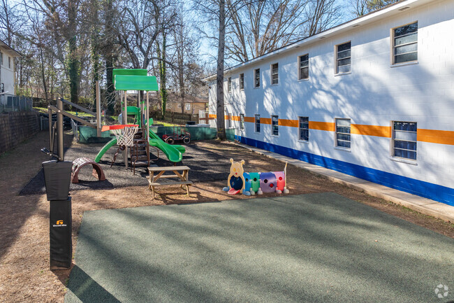 Forest Park Christian School has a playground.