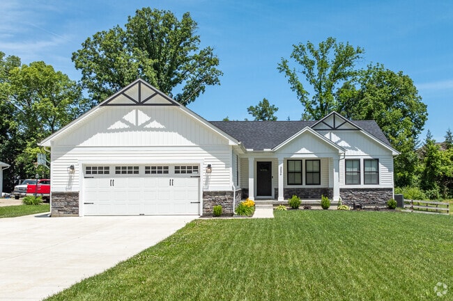 There are many beautifully designed homes built from the ground up in Beavercreek.