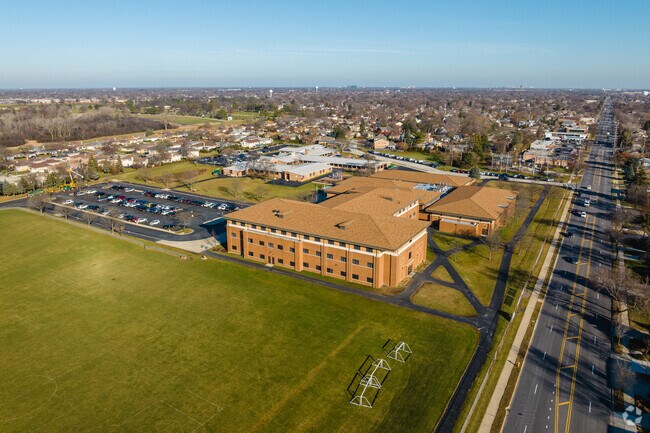 About 856 students attend Emerson Middle School.