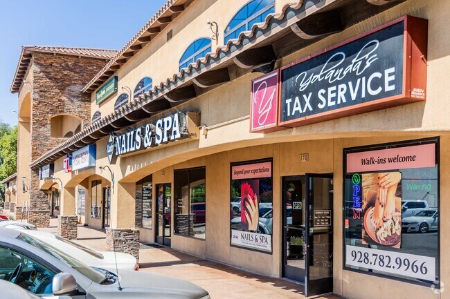 On W 24th St there are a variety of stores and restaurants in Cibola Heights.