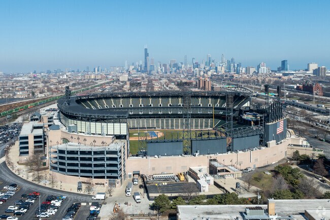 Take the family to the next White Sox game at Guaranteed Rate Field near East Pilsen.