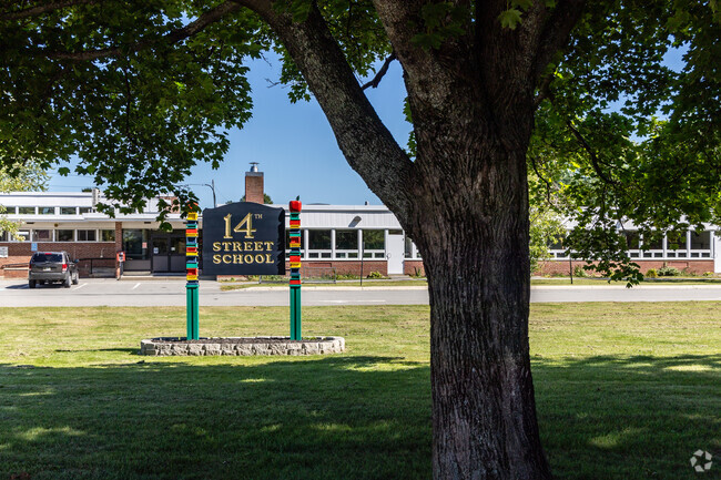 The Fourteenth Street School serves area students in grades PK-3.