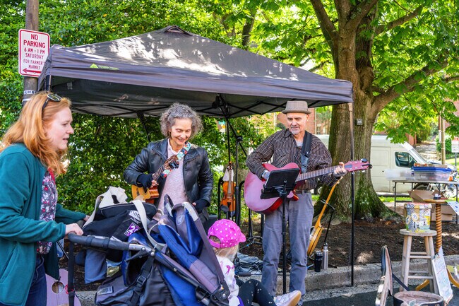 Experience the charm of Falls Church and its vibrant community at our Farmer's Market.