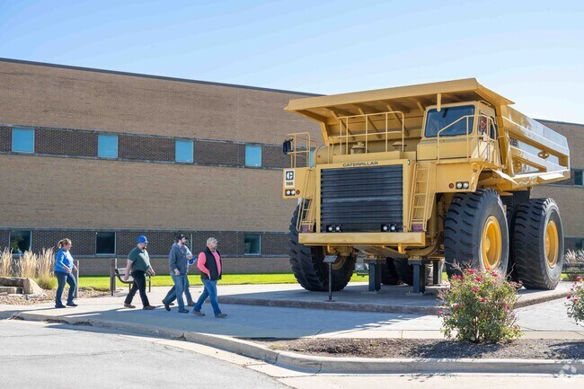 Caterpillar near Neighborhood Empowerment specializes in building heavy duty equipment.
