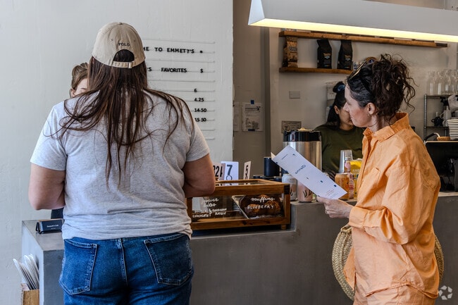 Emmitt's Cafe off of S. High street offers delicious brunch items and coffees.