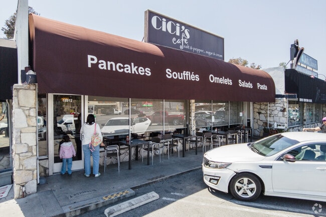 CiCi's cafe is located off Ventura Blvd in Tarzana.