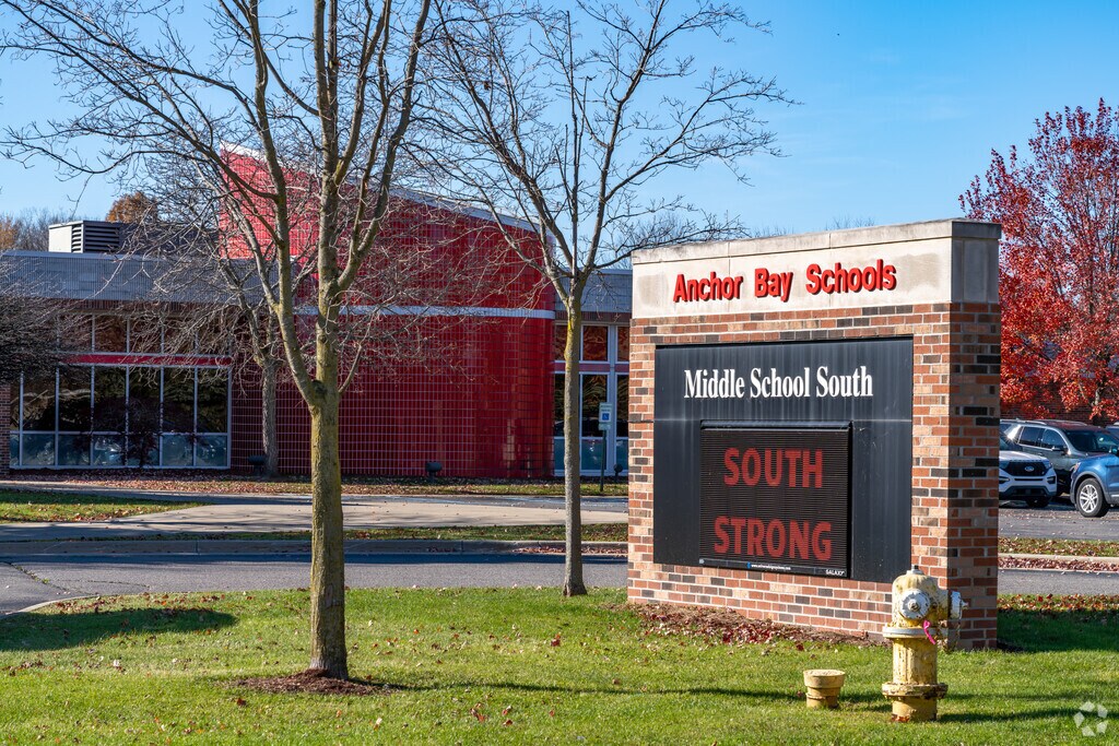 Anchor Bay Middle School South provides children with a great foundation for further education.