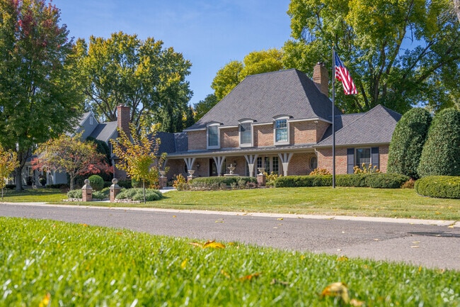 Custom luxury homes in Minnehaha Woods can sell for several million dollars.