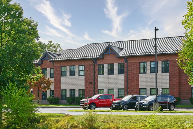 East Irondequoit Middle School building detail.