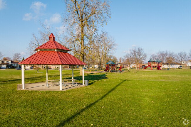 South Cheektowaga's Dartwood Park  features playgrounds and sport fields.