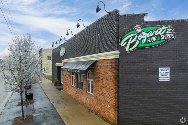 Enjoy a warm meal at Bogart'z on Mack Avenue.