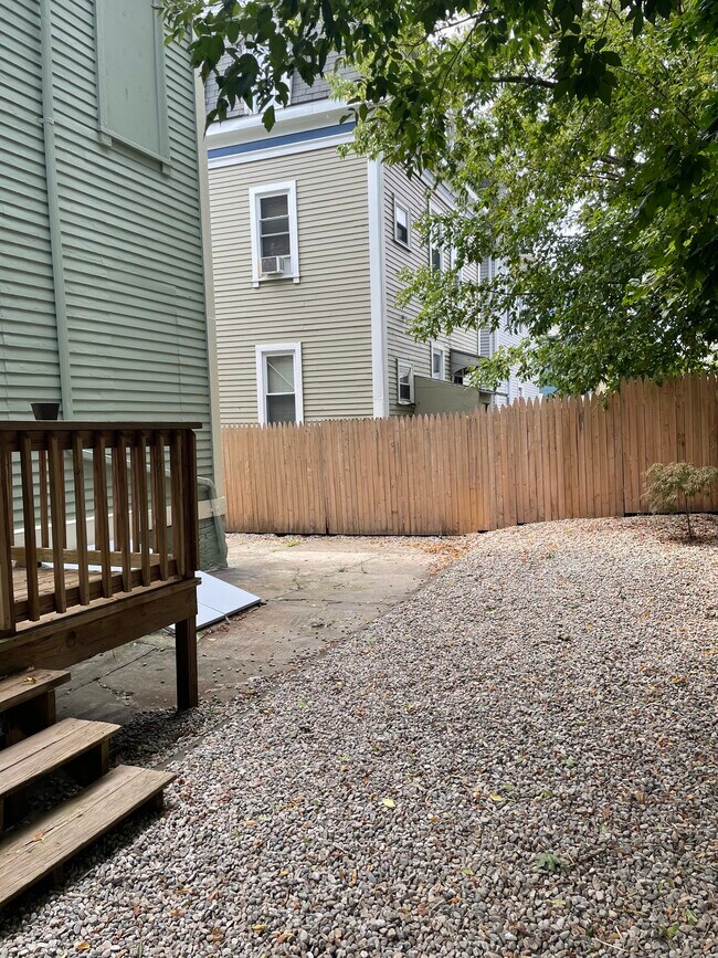 Rear yard