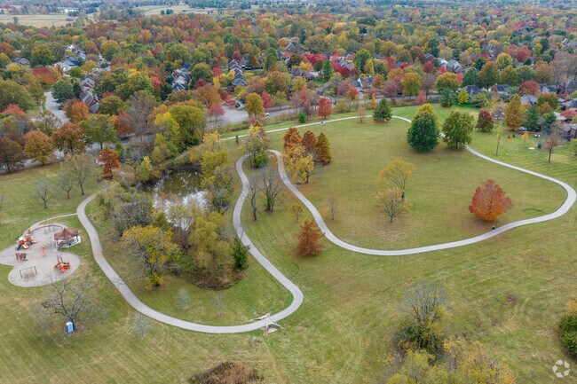 Hartland Park is 17 acres of green space in the heart of the neighborhood.