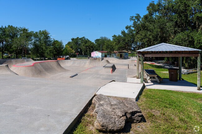 The New Smyrna Beach Skate Park, minutes from Central Mainland, provides fun for all ages.