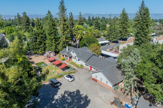 Nature's Way Montessori has a rich curriculum in gardening, movement, music, art and cooking.