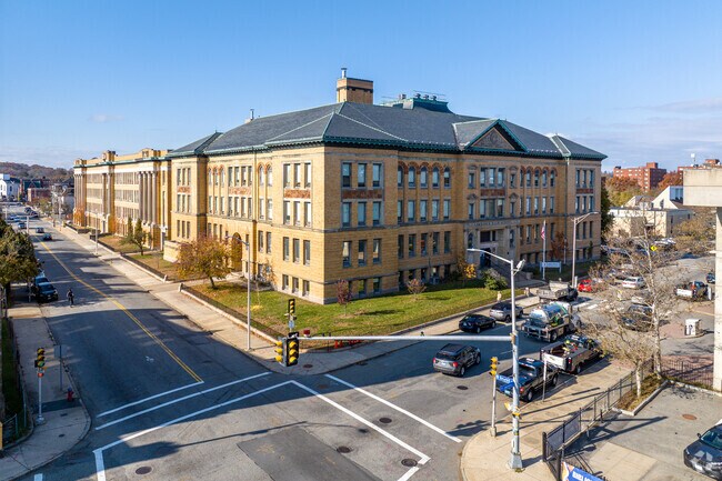 Lawrence High School is part of the North Common Educational Complex in Lawrence, MA.