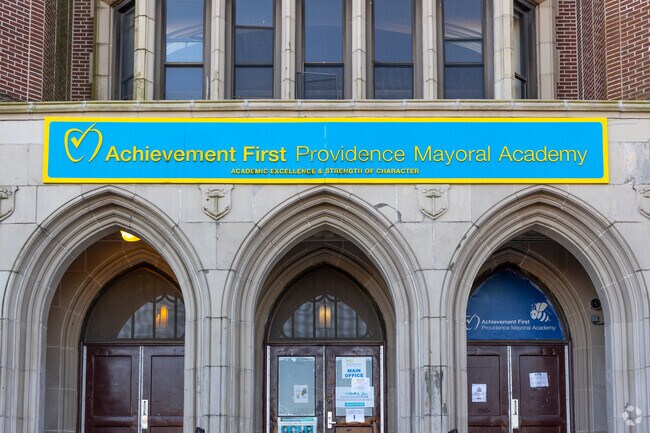 Oliver Hazard Perry Middle School in Hartford, Providence, RI shares a building with the above.