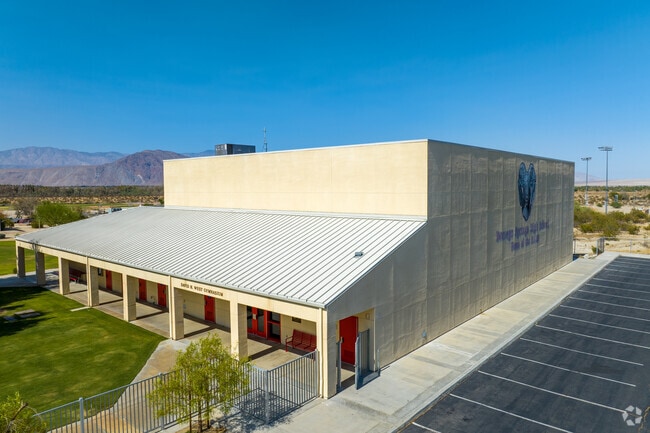 Students thrive academically and socially at Borrego Springs High School in a supportive learning environment.