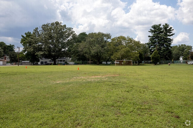 Yardville Elementary School soccer field.