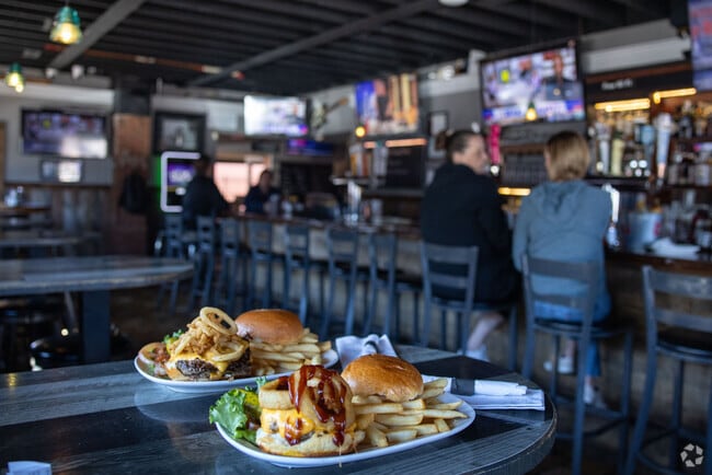 The Tracks Bar & Grill in Cary is located right in the center of town.