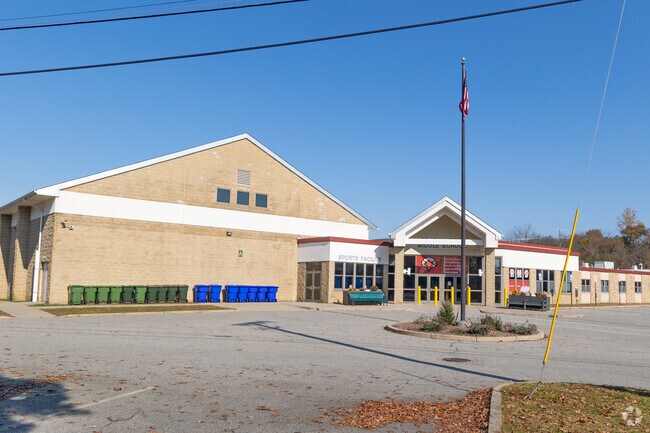 Dr. Edward A. Ricci Middle School in Allendale-Lymansville educates 400 students in grades 6–8.