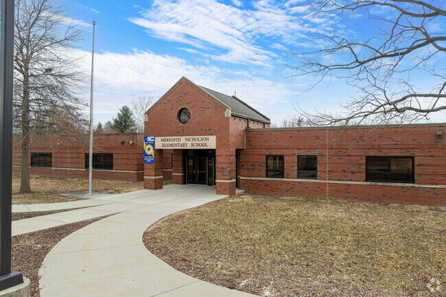 Meredith Nicholson Elementary School receives an overall Niche grade of B-.