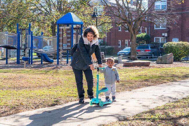 Brummel Park is a great place for families to play.