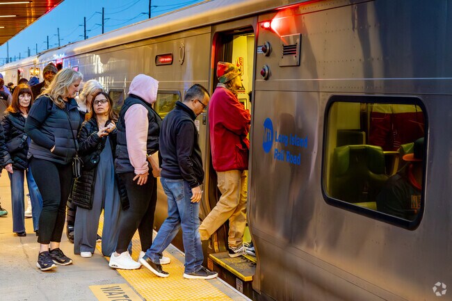 Dix Hills residents who use the LIRR  go to either the Huntington or Deer Park stations.