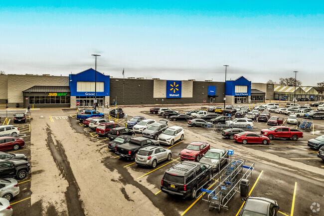 Lewisburg is a small community but it has large box stores like Walmart.