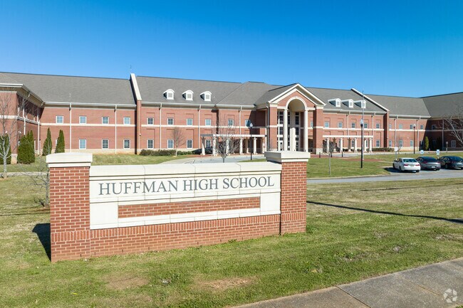 Huffman High School is a magnet school open to students from across the district.