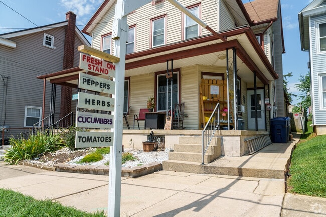 Henry’s Porch & Pantry in Newmanstown sells fresh produce from a backyard garden.