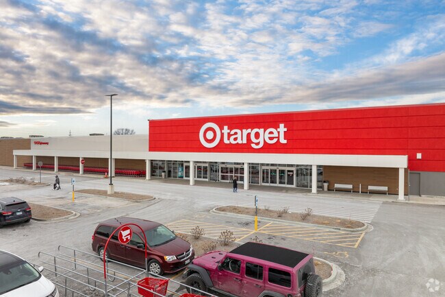 Broadway St is home to most of Quincy's large retailers like Target and The Home Depot.