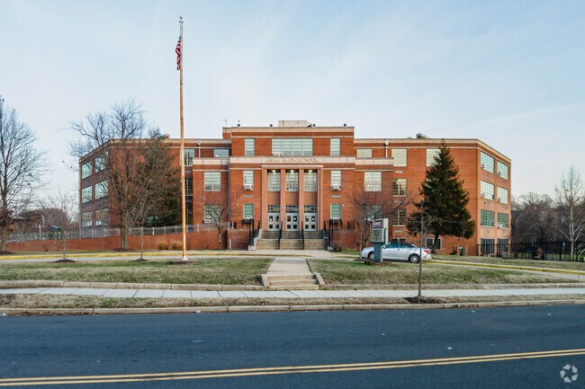 Simon Elementary School services kids from many neighborhoods including Washington Highlands.