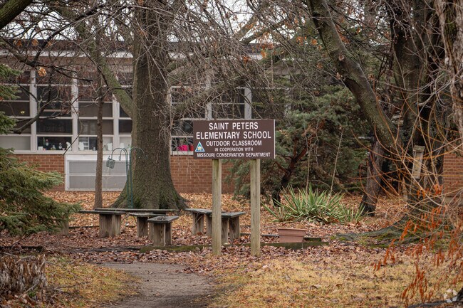 St. Peters Elementary School has it's own learning garden.