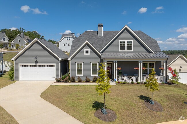 Beautiful new homes on well-maintained lots are found throughout Berkley Hills.