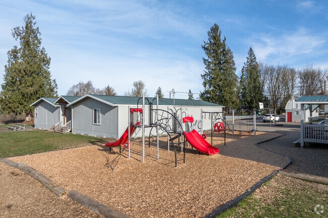 Arlington Christian School playground.