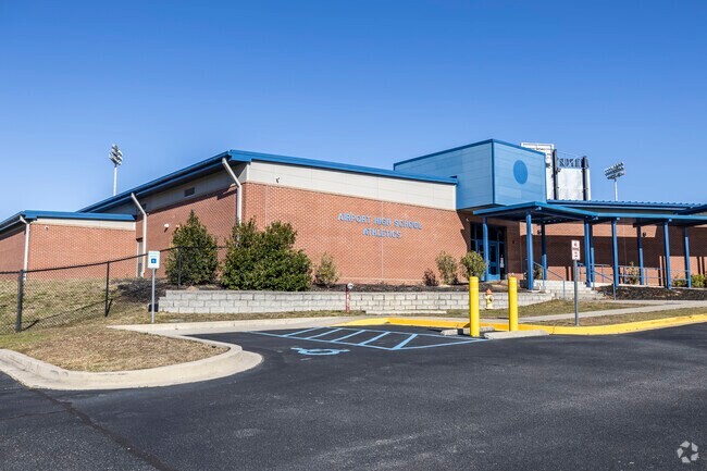 Airport High School supports both college-bound and career-oriented students.