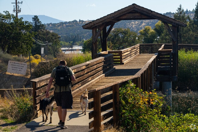 Greenhorn Reservoir has various trails that pass Gold Rush artifacts and a body of water on the outskirts of Yreka.
